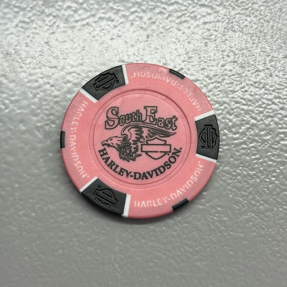 Harley-Davidson Poker Chip from South East Harley in Bedford Heights, Ohio